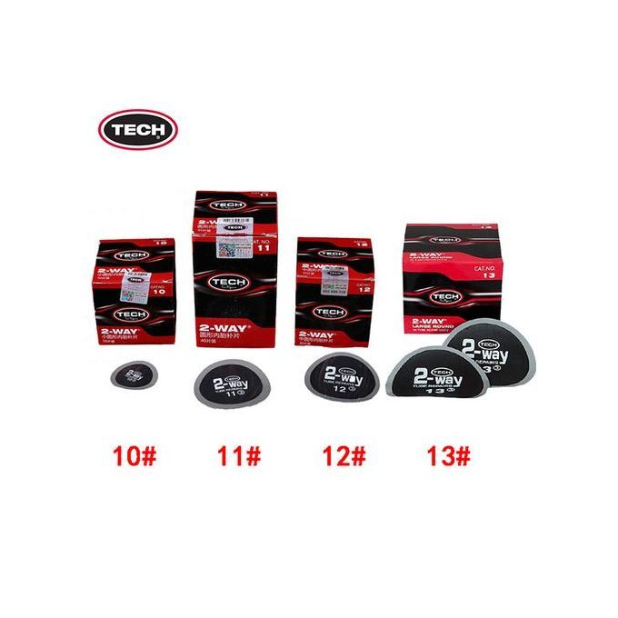 50Pcs Radial Tire Repair Round Patch Tubeless Tool Assortment