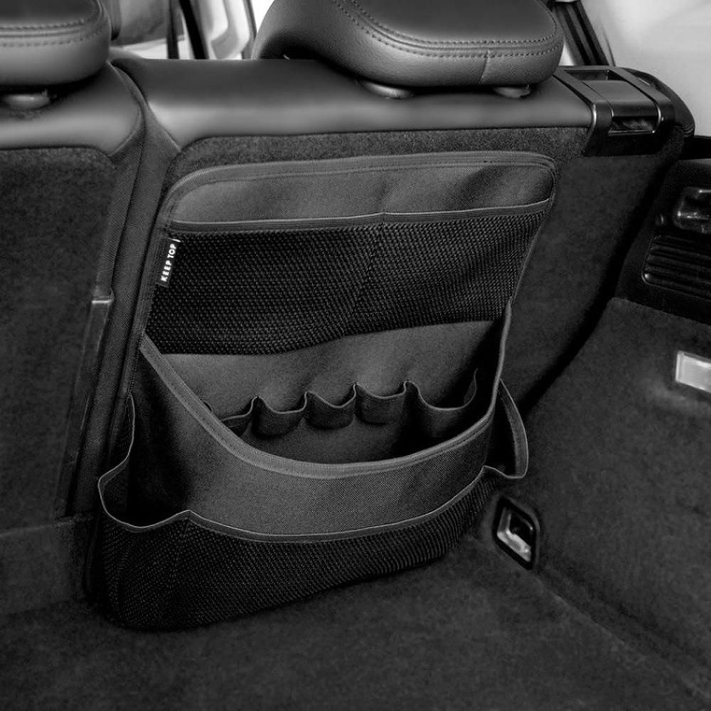 Car Storage Bag with Large Capacity Net Pocket Universal Auto Backseat Organizer Bags Receiving Bags for Car
