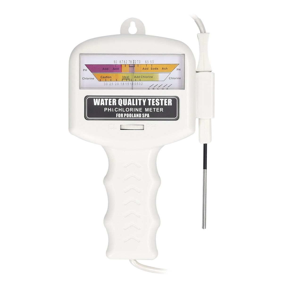 2 In 1 Water Quality Tester Portable PH Chlorine Level Meter