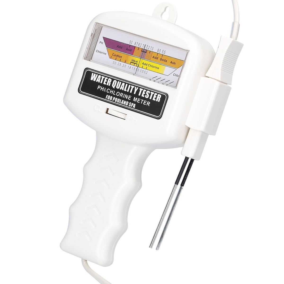 2 In 1 Water Quality Tester Portable PH Chlorine Level Meter