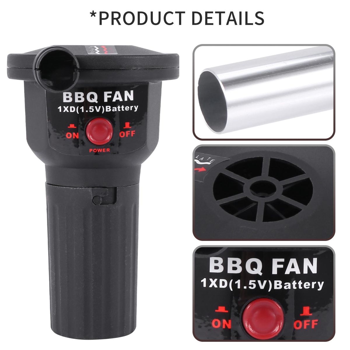 Outdoor Portable Electric Blower Barbecue Hair Dryer Fire Tool
