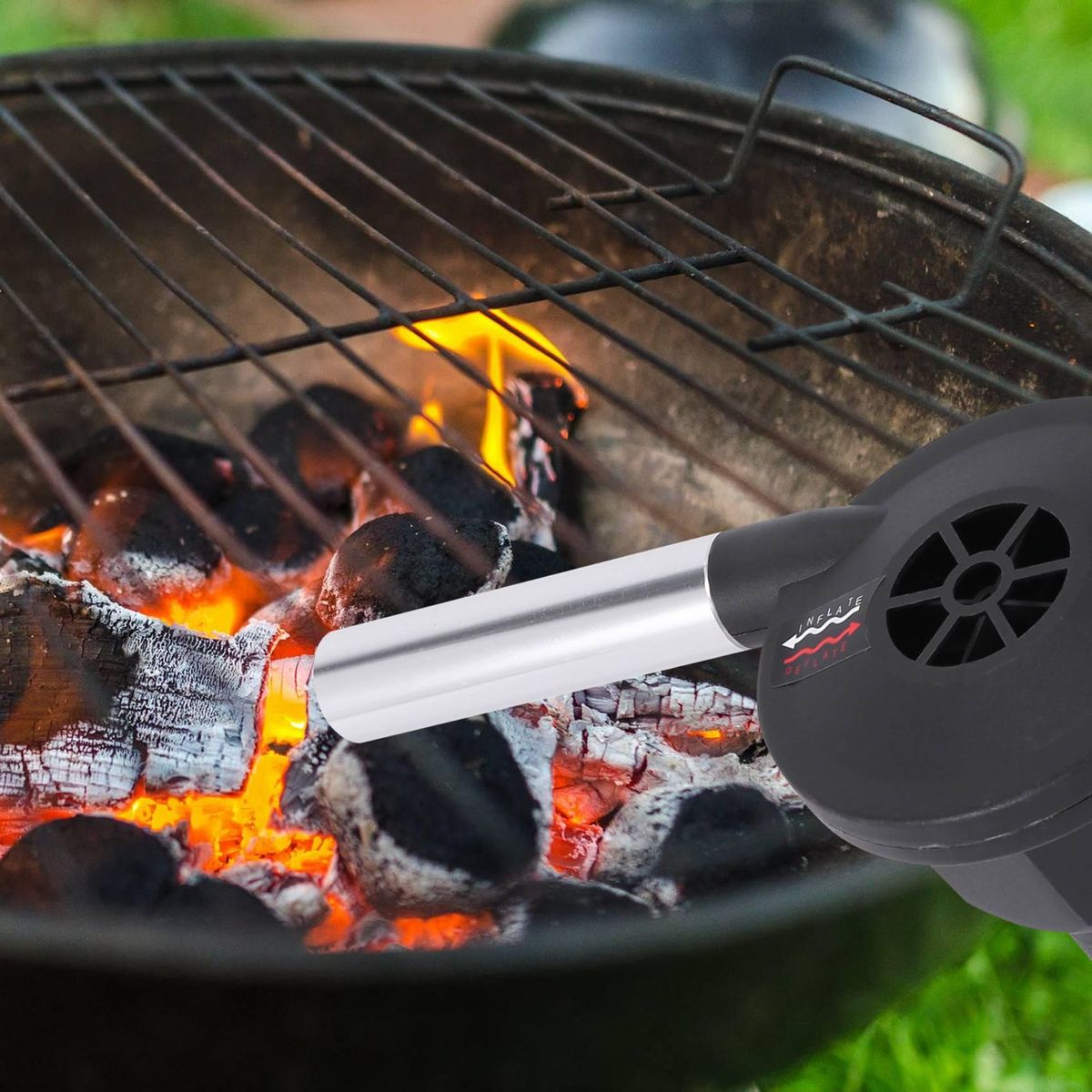 Outdoor Portable Electric Blower Barbecue Hair Dryer Fire Tool