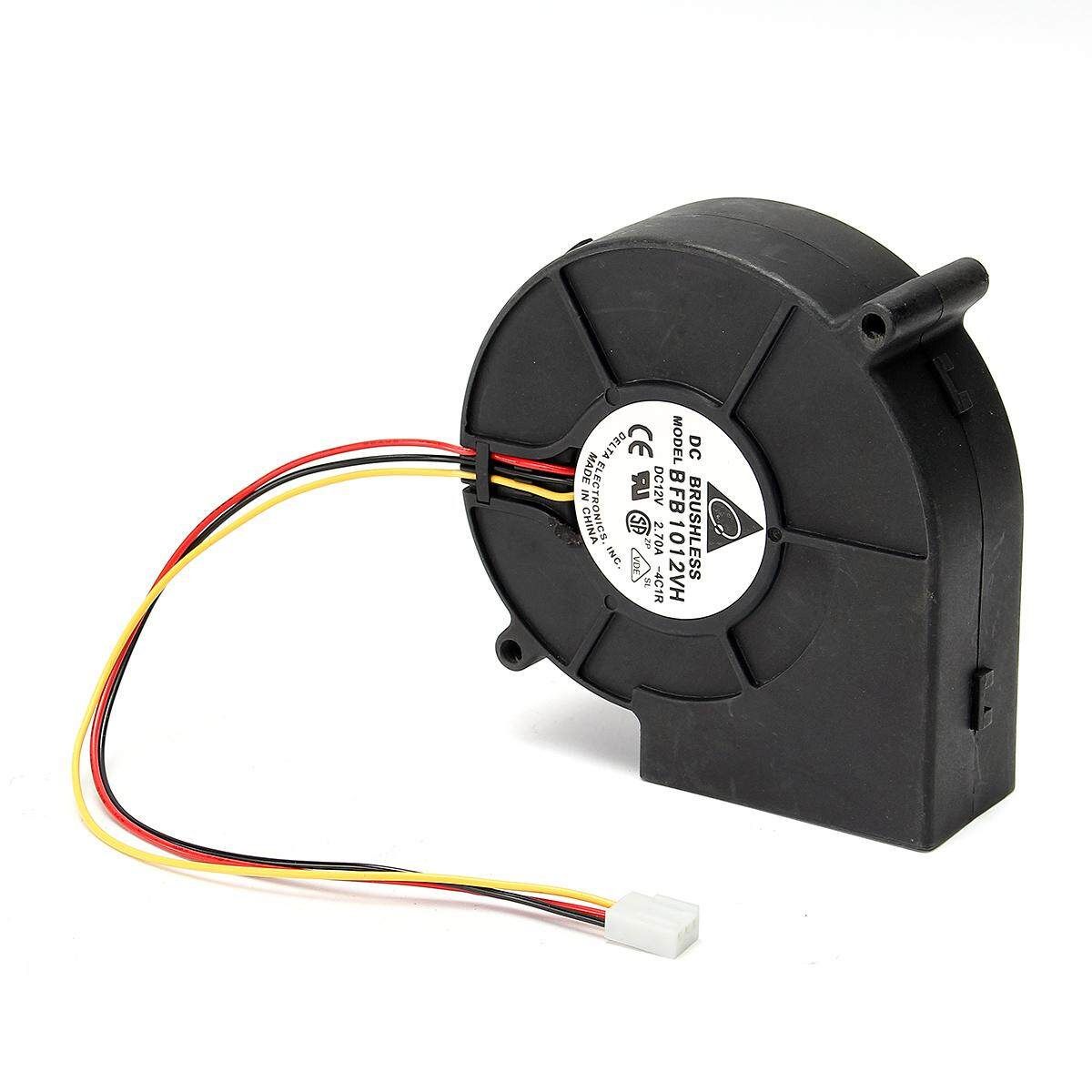 BFB10 DC12V 4500RPM Brushless Cooling Turbine Air Blower Fan For BBQ Barbecue Stove