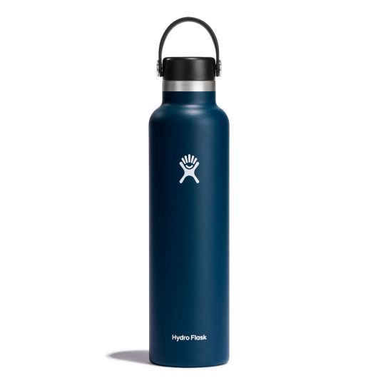 24 Oz Standard Mouth Bottle With Flex Cap - Indigo