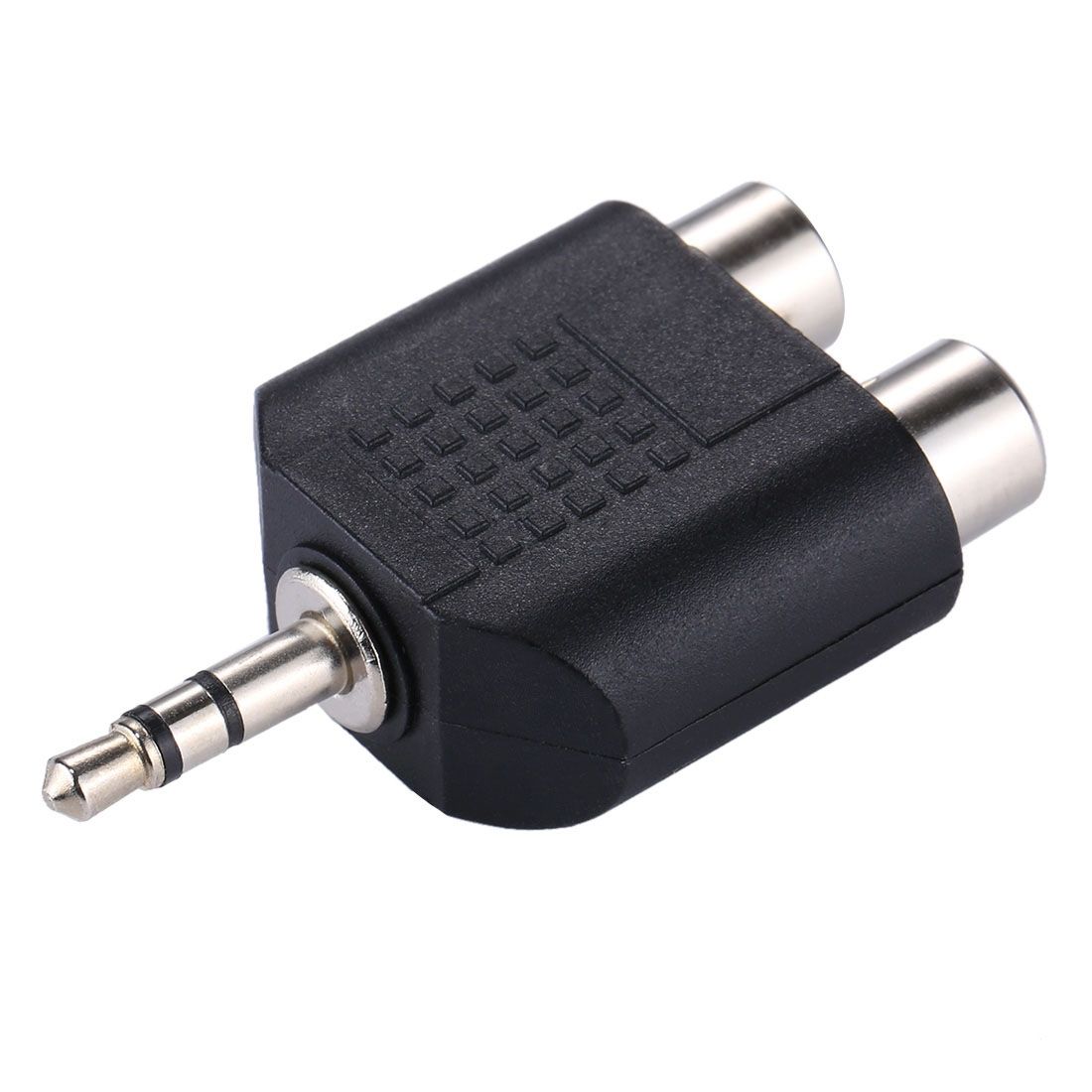Female To 3.5mm Male Jack Audio Y Adapter