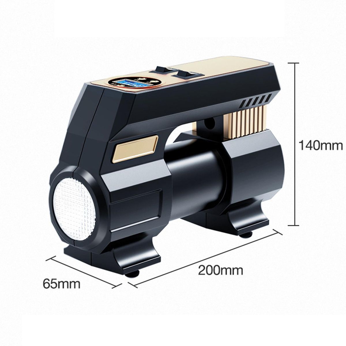 Car Air Pump 12V Heavy Duty Auto Tyre Pump Electric Digital Display
