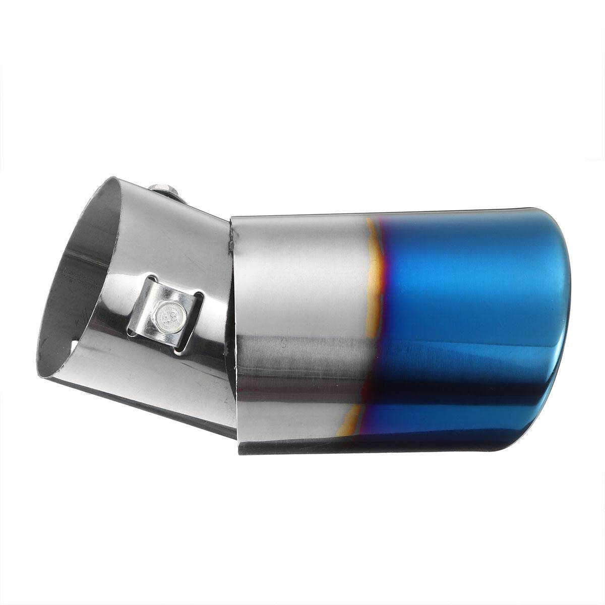 2.5'' 63mm Car Truck Stainless Steel End Tip Pipe Exhaust Muffler Tail-Type 2 Flower Mouth