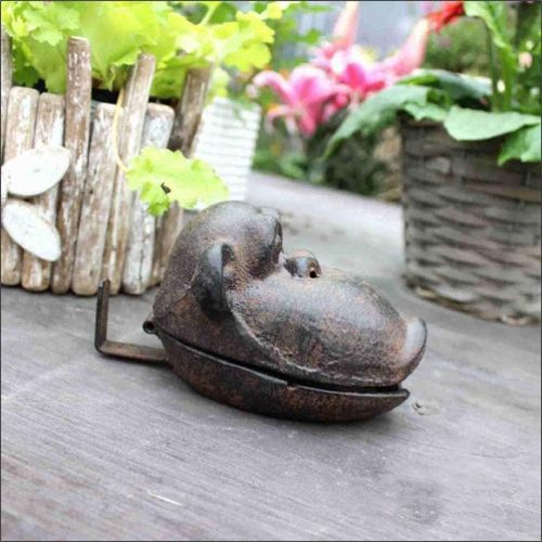 Didiseaon Cast Iron Ashtray Gorilla Model Cigar