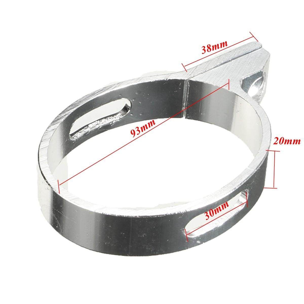 38mm Motorcycle Racing Exhaust Muffler For 125 150 160cc Dirt Pit Bike ATV White White (white)