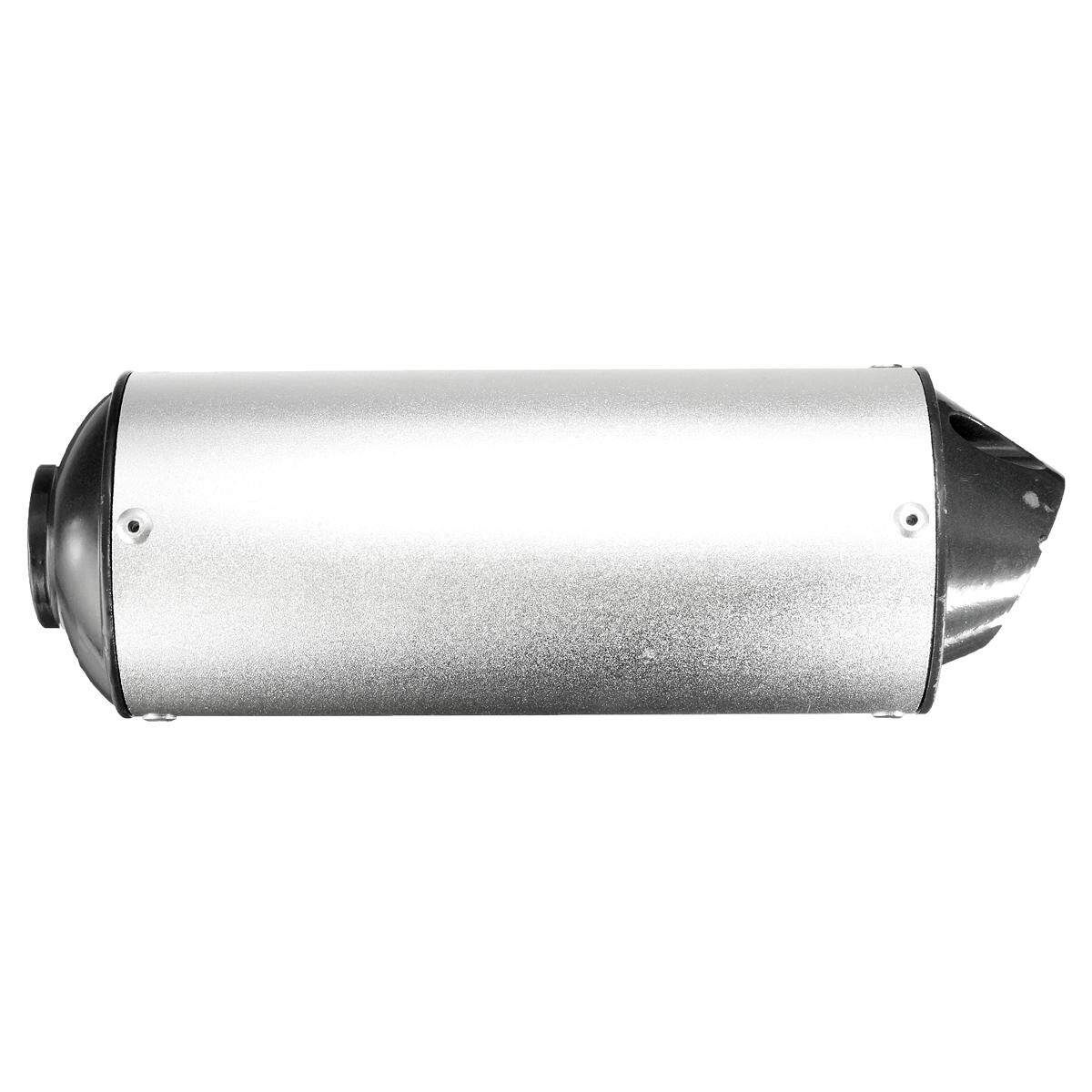 38mm Motorcycle Racing Exhaust Muffler For 125 150 160cc Dirt Pit Bike ATV White White (white)