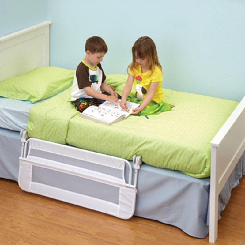 ALWAYSME 81X40CM Baby Kids Toddler Convertible Crib Bed Rail Guard