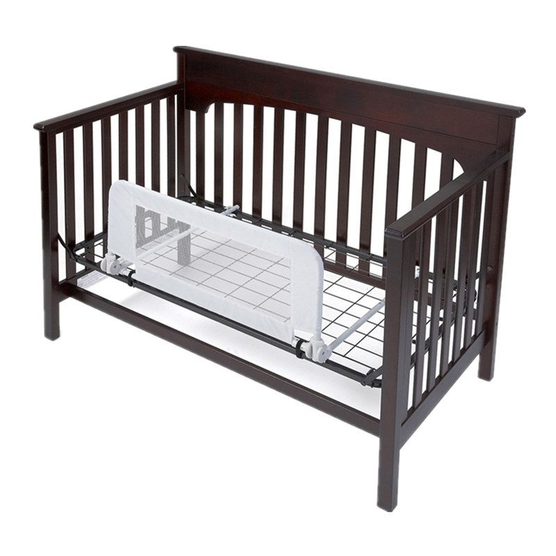ALWAYSME 81X40CM Baby Kids Toddler Convertible Crib Bed Rail Guard