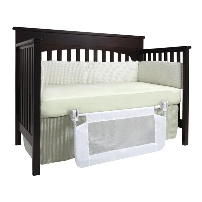 ALWAYSME 81X40CM Baby Kids Toddler Convertible Crib Bed Rail Guard
