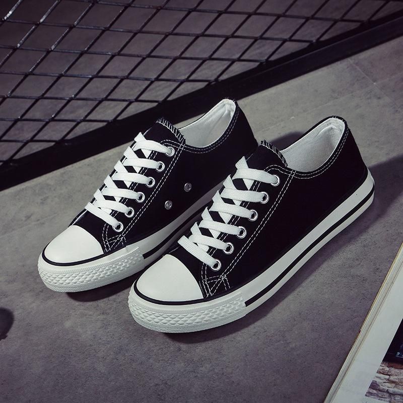 Douchuan men and women's new low-top lovers canvas shoes men's shoes casual shoes board shoes men's