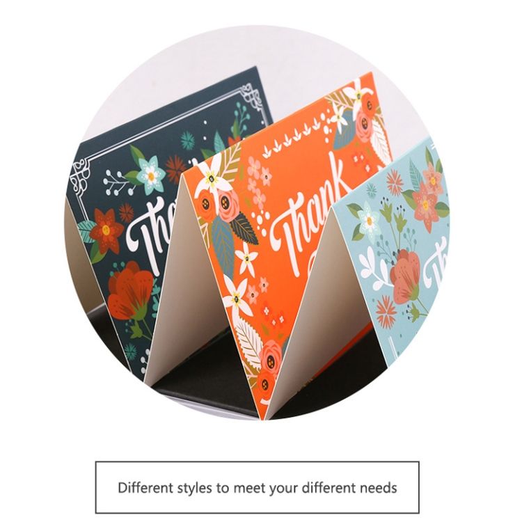Card 4 PCS Holiday Greeting Message Card