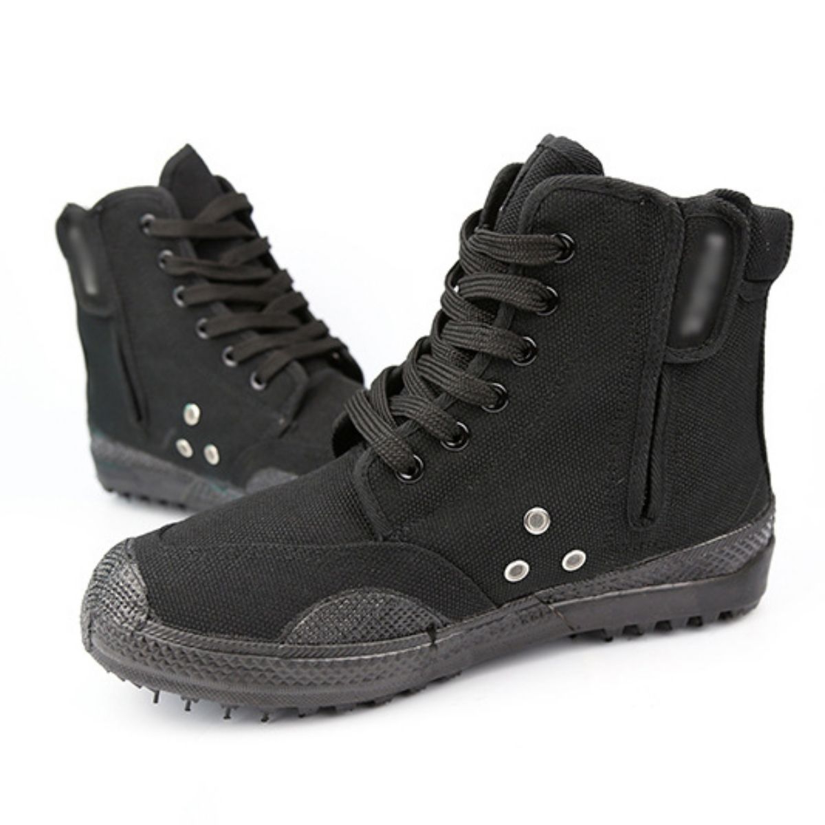 Tough Canvas Upper Work Shoes And Boots