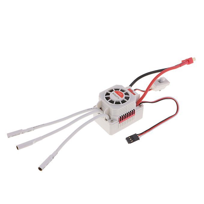 Brushless 60A Electronic Speed Controller Waterproof ESC For 1/10 RC