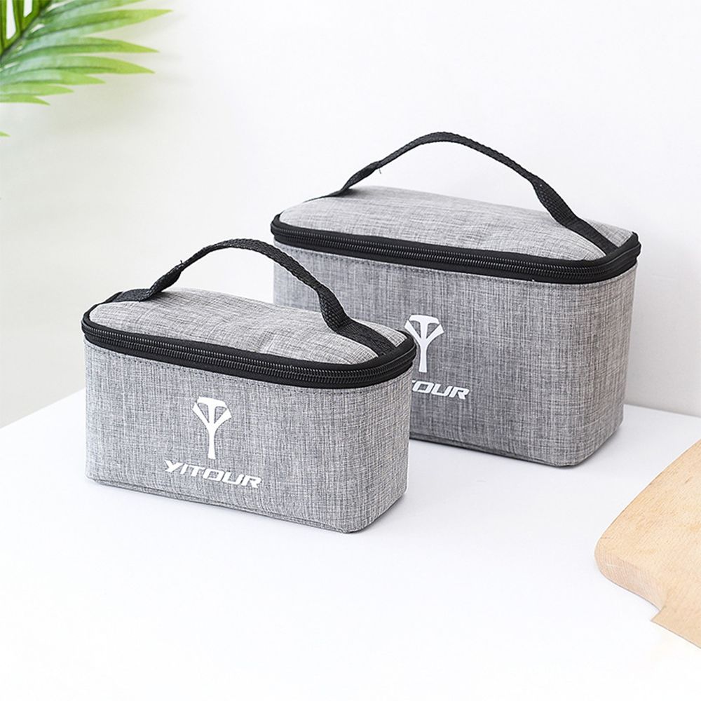 Camping Cookware Storage Bag And 6pcs Seasoning Cans Bottles