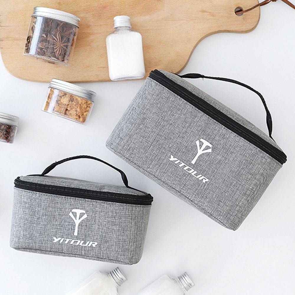 Camping Cookware Storage Bag And 6pcs Seasoning Cans Bottles