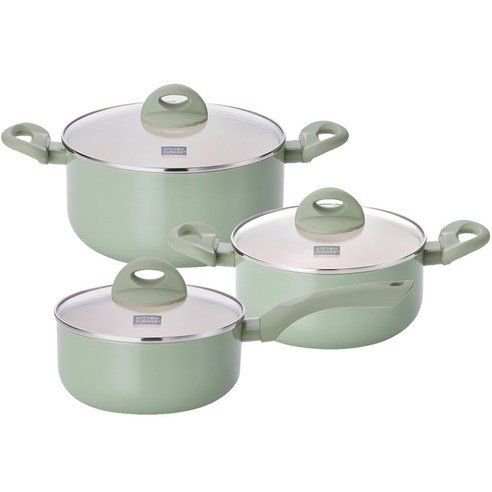 Kitchen Flower Cookin Induction Color Pot Set Of 3
