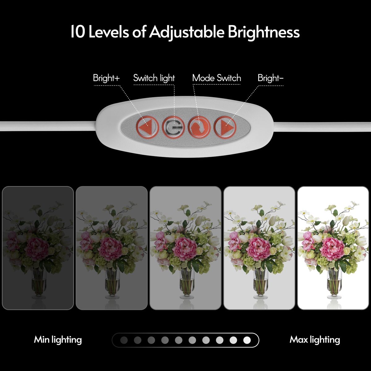 Folding Photography Light Box Photo Studio Tent Box LED Ring