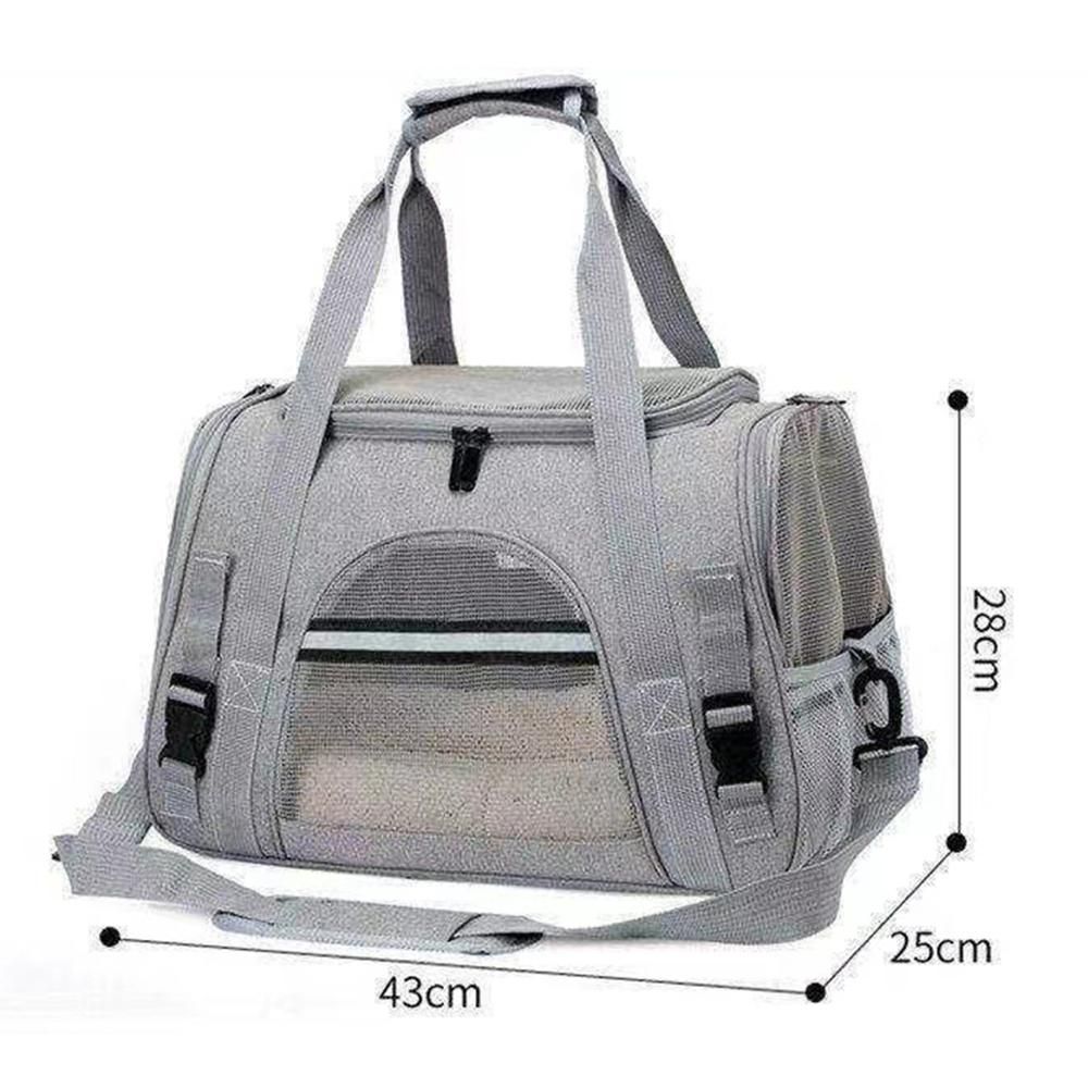 Pet Carrier Portable Cat And Dog Outgoing Bag Breathable Pet Car Carrying Bag