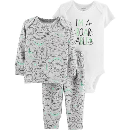 3-Piece Dinosaur Little Character Set - Nb