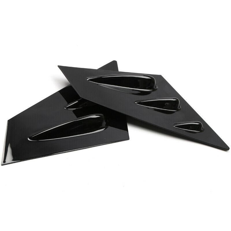 Car ABS Gloss Black Louver Cover Trim for Subaru WRX STi