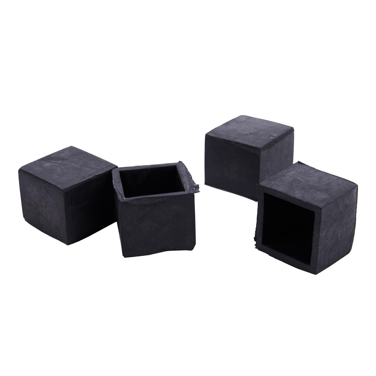 4pcs 25x25mm Square Floor Protector Table Chair Foot Leg