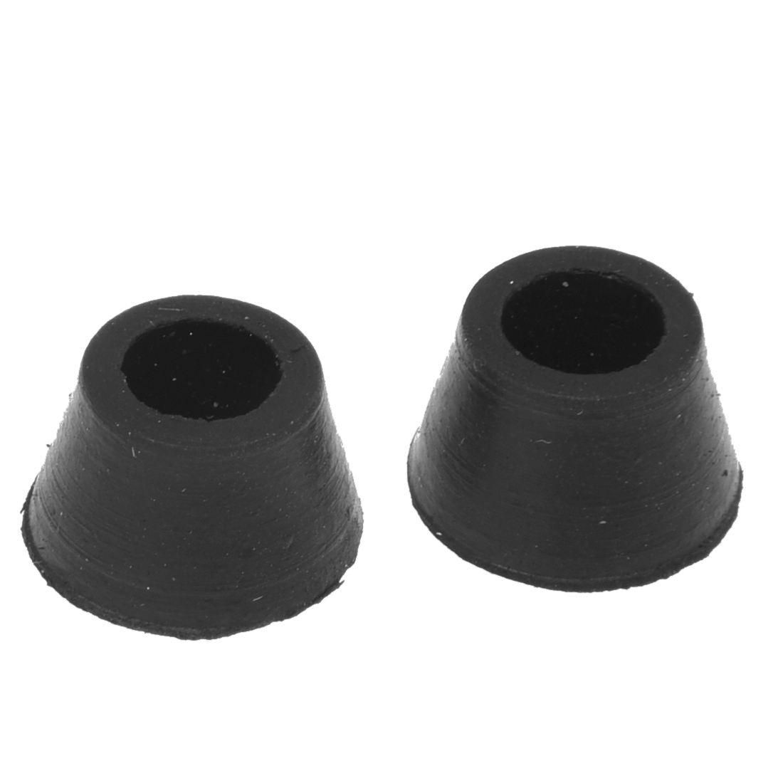 20PCS Black Chair Couch Table Rubber Furniture Leg End