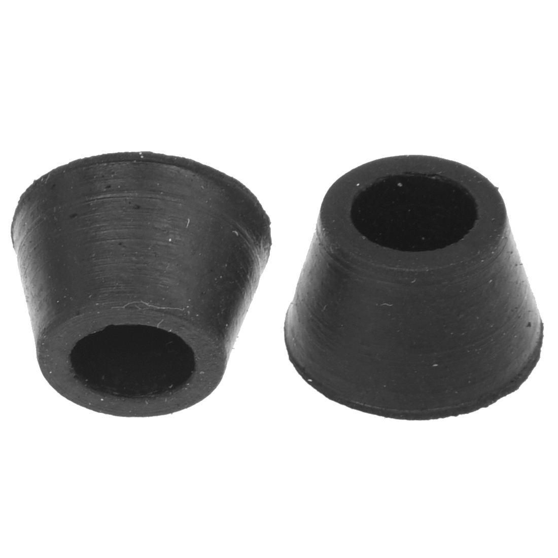 20PCS Black Chair Couch Table Rubber Furniture Leg End