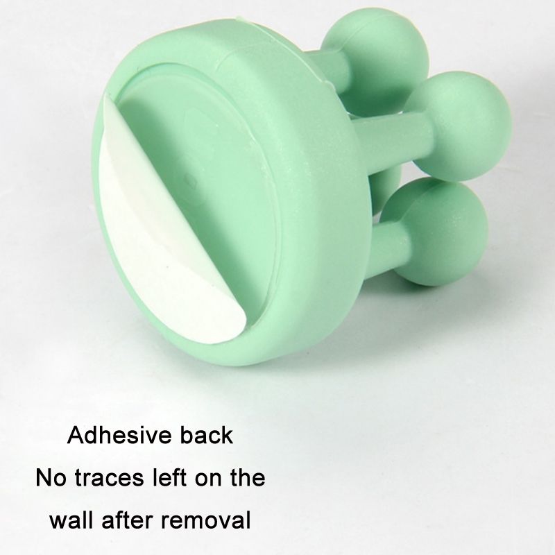 3 PCS Nail-free Silicone Seamless Hook