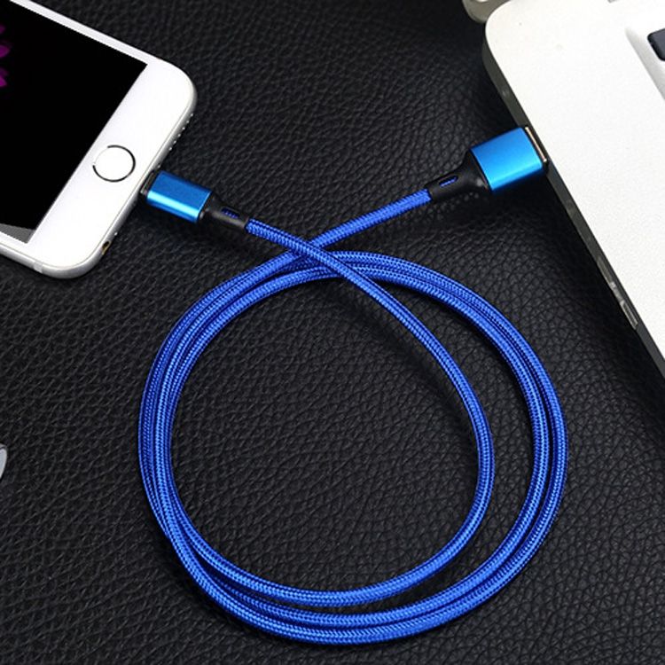 4 PCS Type-C Fast Charge Data Cable, Length: 1.5m (Blue)