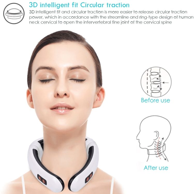 Electric Pulse Shock Intelligent Neck Massager