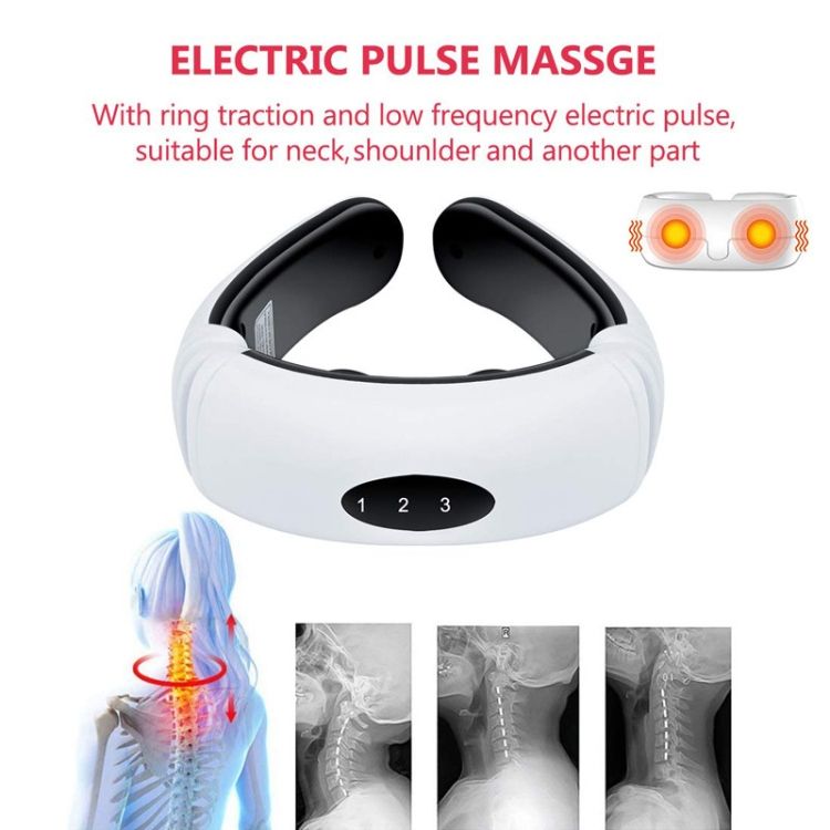 Electric Pulse Shock Intelligent Neck Massager