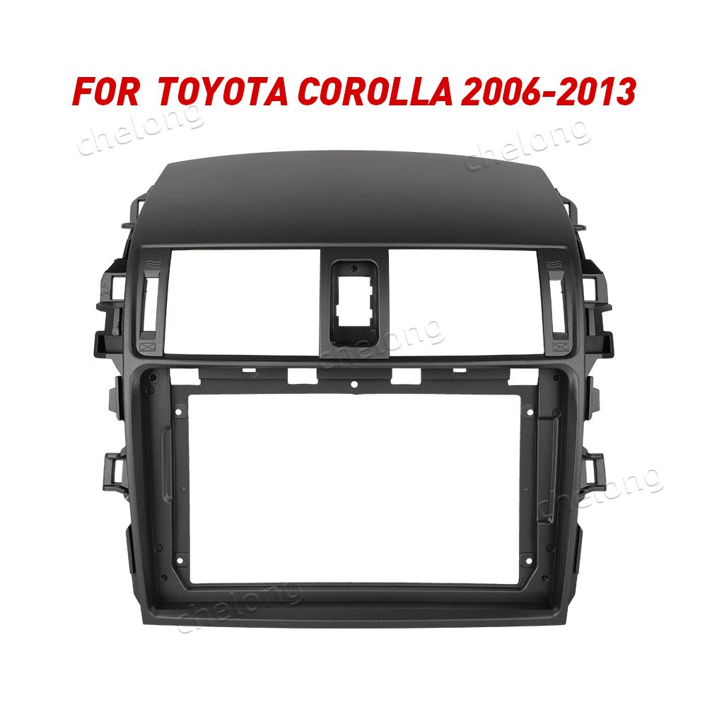 2Din Car Dashboard Frame Fit For Toyota Corolla 2006-2013