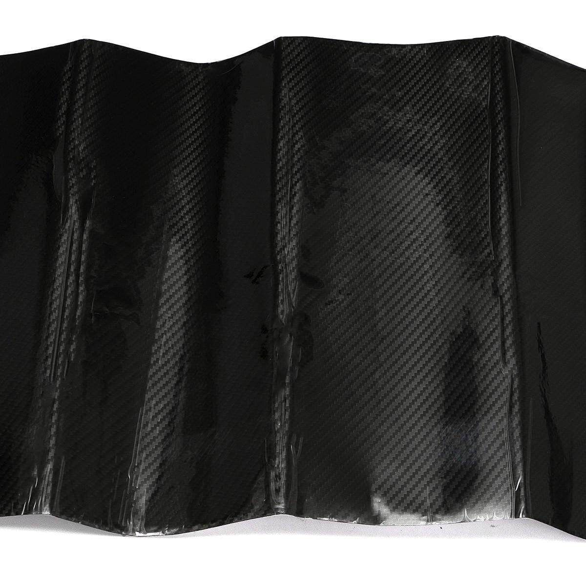 Car 5D Black Self-adhesive Carbon Fiber Stickers Car Modified Film 30x152cm