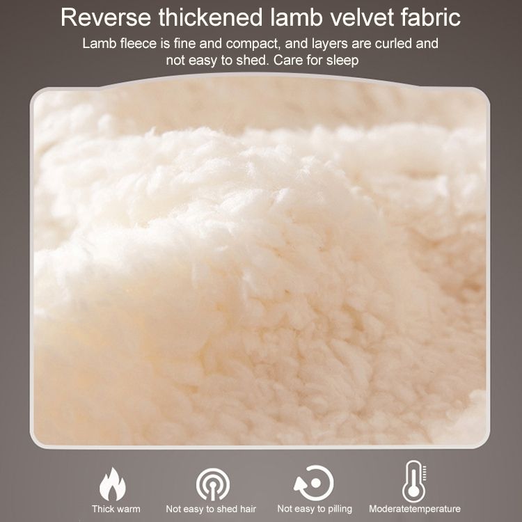 Sofa Blanket Double Thick Cashmere Coral Fleece Blanket