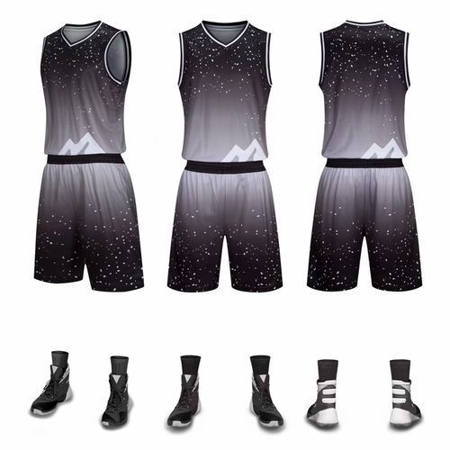 Men Sleeveless Vest Jersey Shorts Basketball Set Uniform