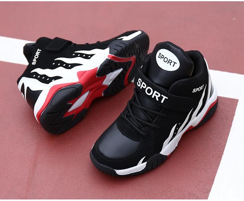 Boys Basketball Shoes Sports Basketball Shoes Black