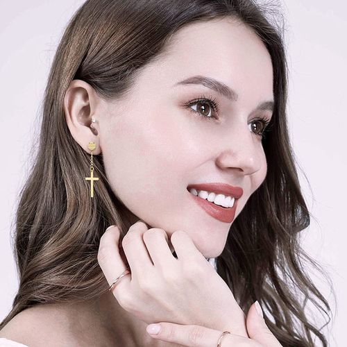 NEWITIN 3 Pairs Magnetic Stud Earrings For Men Stainless