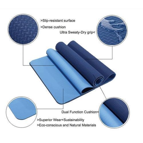 Eco-friendly Dual Colored Yoga Mat