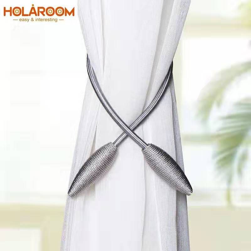 Trendy Lovely Flexible Curtain Clip/tie Accessories ---2PCS