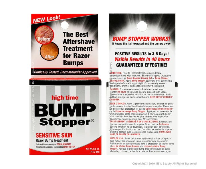 Bump Stopper For Sensitive Skin 0.5oz
