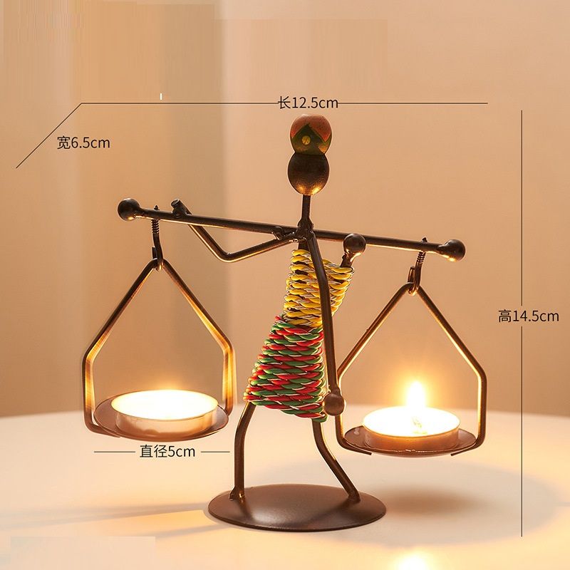 Creative Candle Holder Nordic Artware Living Room Decoration