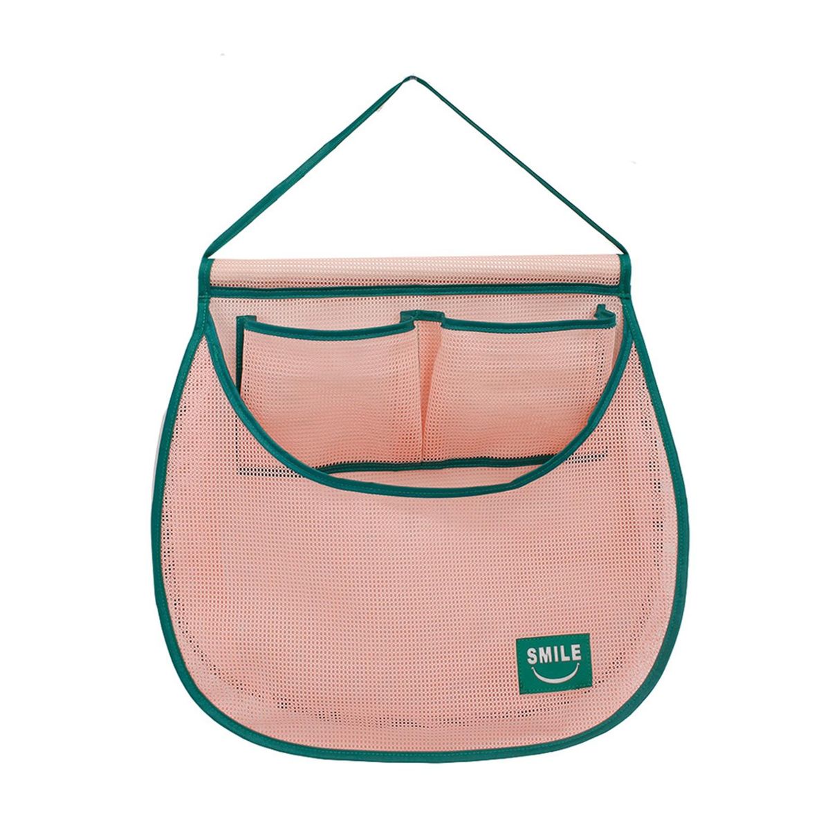 Mesh Hanging Bag Kitchen Fruit Vegetable Mesh Hanging Bag Pink