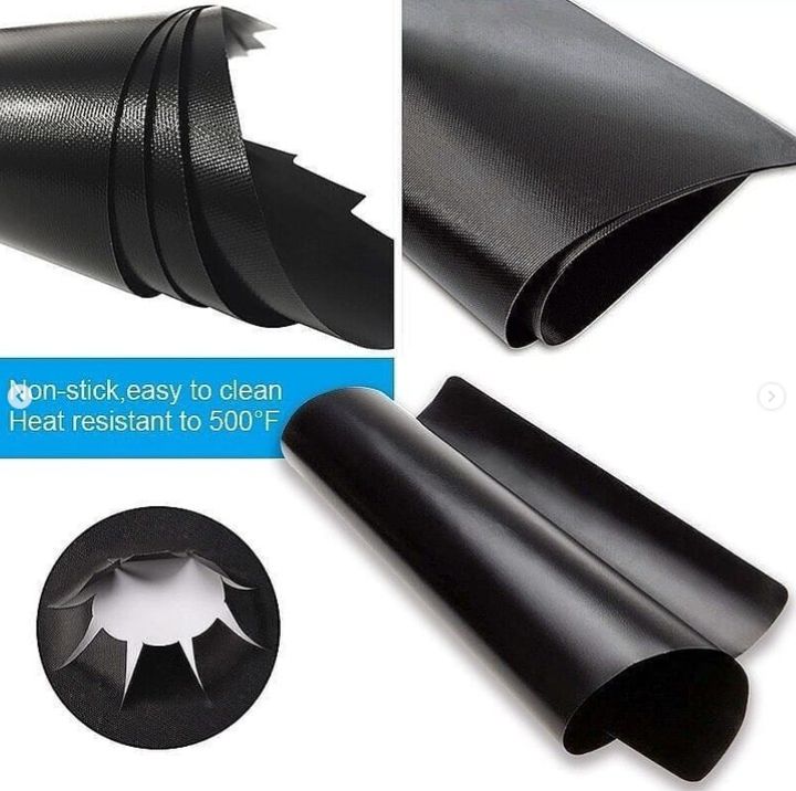 4pcs/set Gas Stove Reusable Protection Pad For Gas Burners