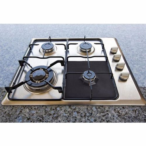 4pcs/set Gas Stove Reusable Protection Pad For Gas Burners