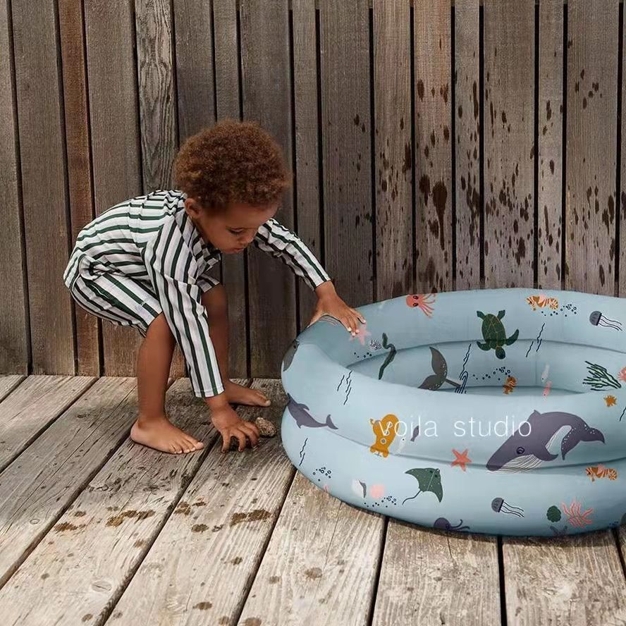 Kids Inflatable Beach Swimming Pool Baby Indoor Outdoor