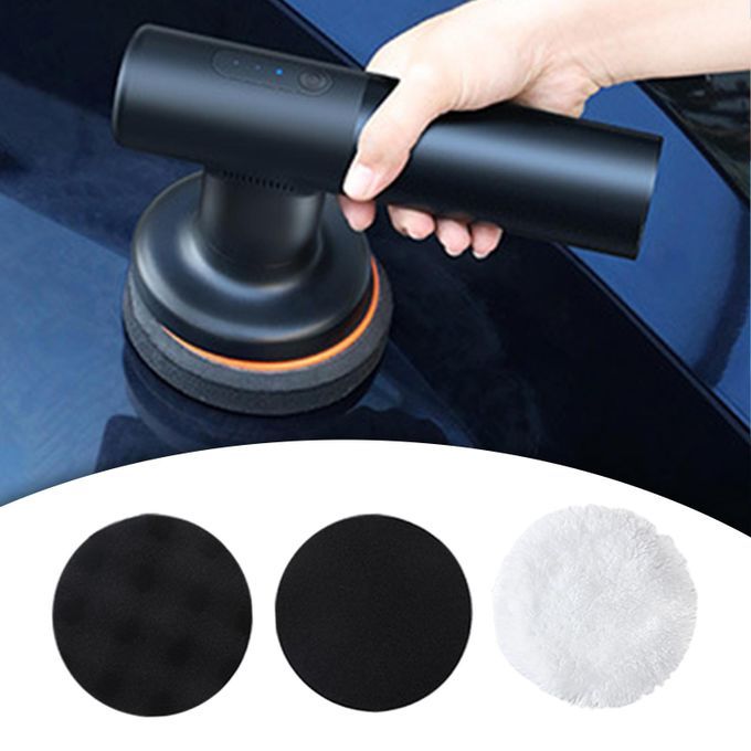 Polishing Pads Kit 3Pcs Clean Sealing Glaze Waxing Tools For